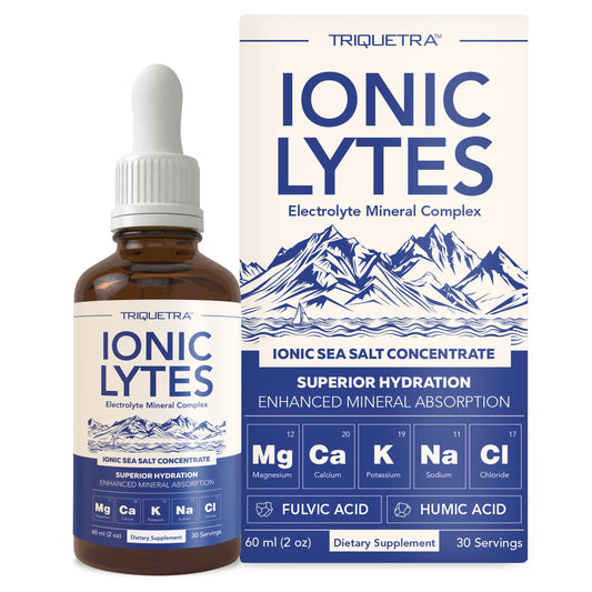 Ionic Lytes™ Electrolyte Mineral Complex with Fulvic & Humic Acid - Liquid