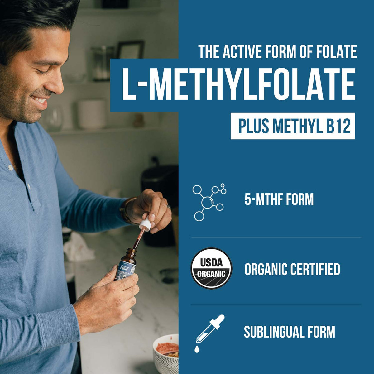 L-Methylfolate (1mg) Plus Methyl-B12