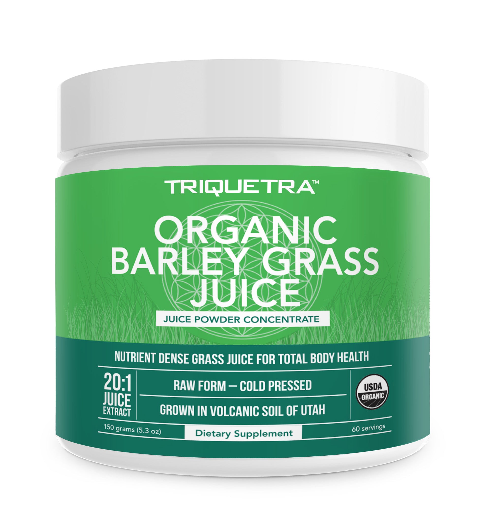 Triquetra Health® Organic Barley Grass Juice Powder – Triquetra™