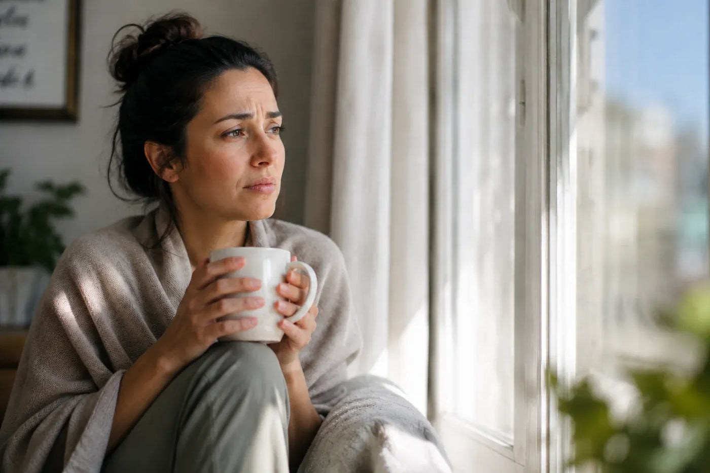 Anxious woman on methylfolate, thinking of folinic acid option