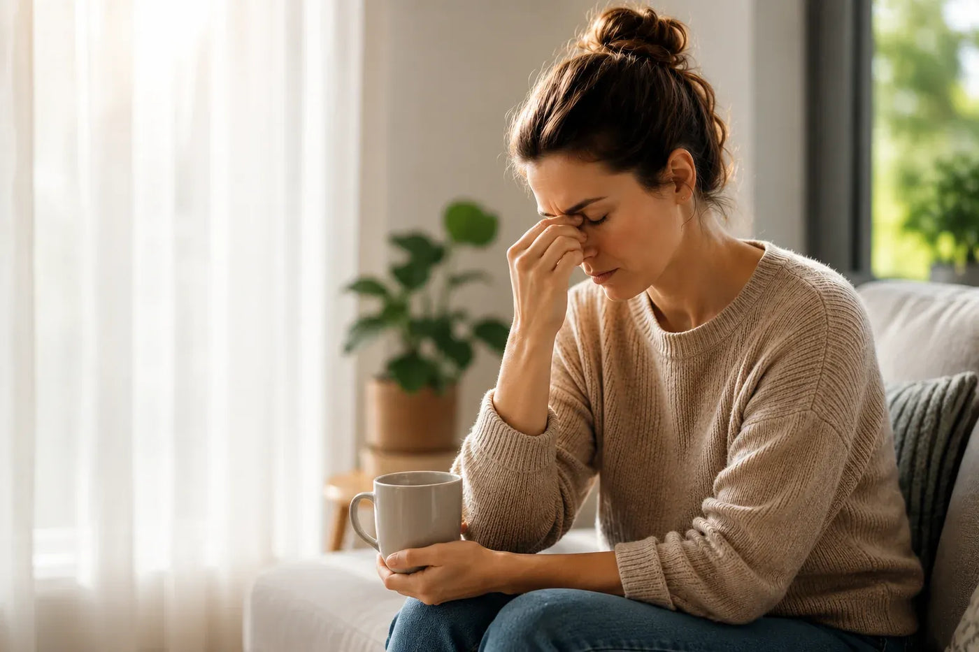 Woman now feeling well after overstimulation