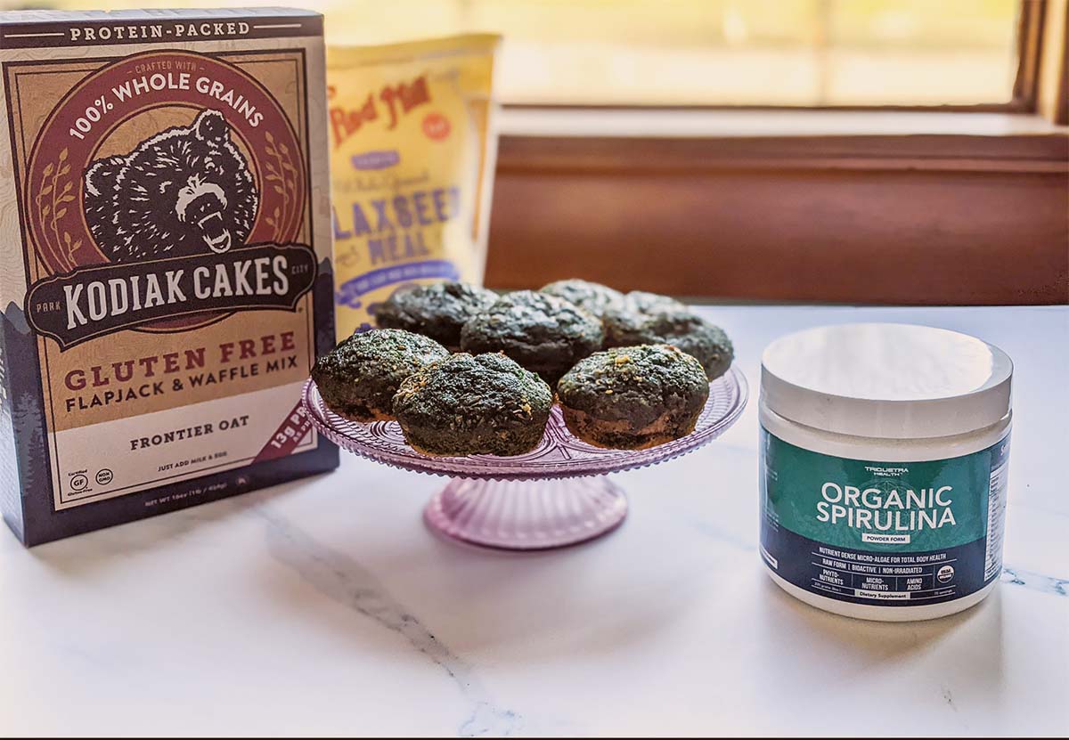 Spirulina Muffin Recipe