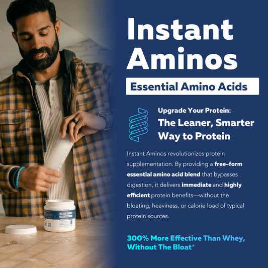 Instant Aminos Powder - EAA + BCAA | Next Generation Amino’s