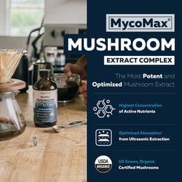 MycoMax Mushroom Complex - 70% Beta Glucans