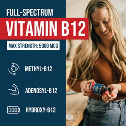 BioActive B12: Vitamin B12 Plus L-Methylfolate