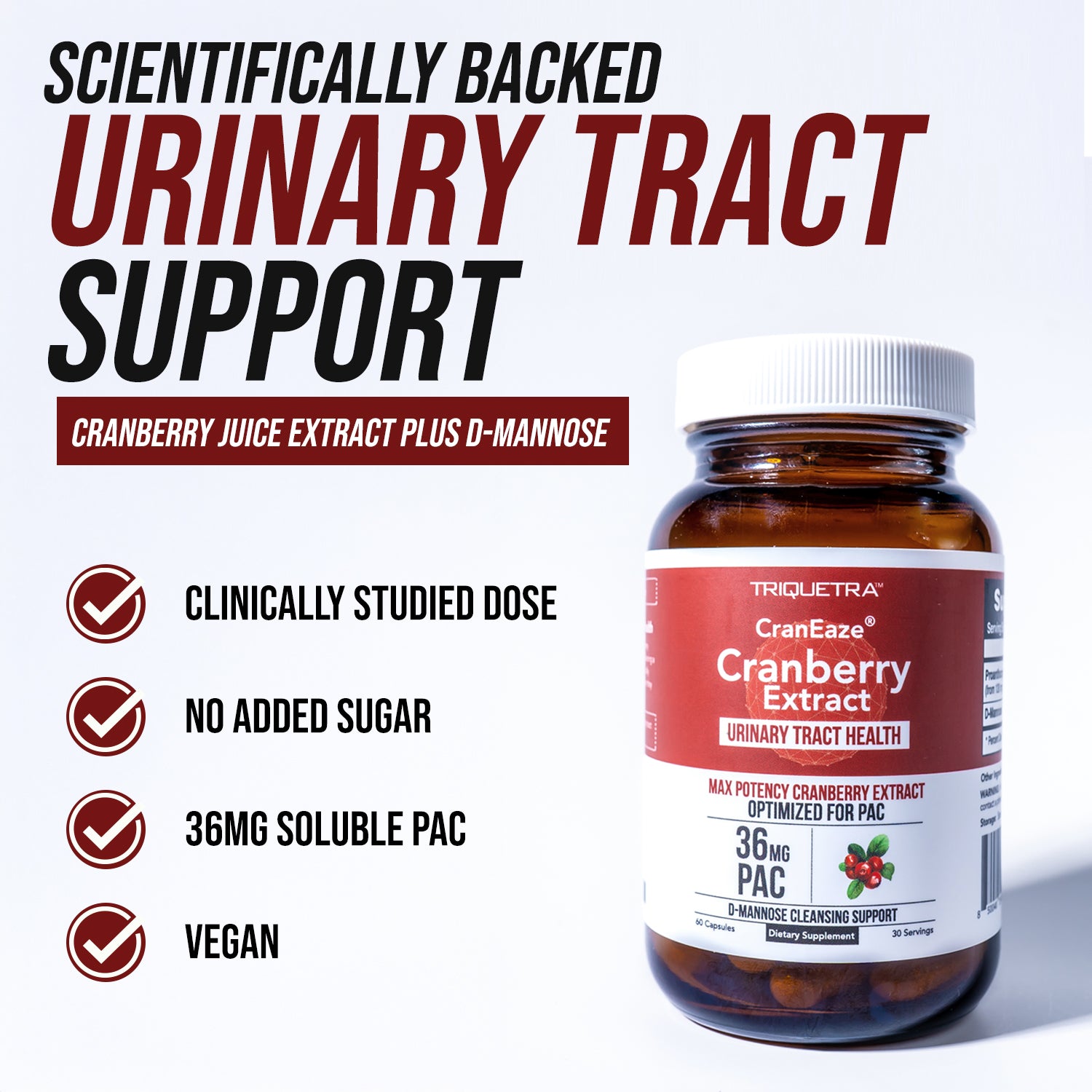 CranEaze Urinary Tract Support
