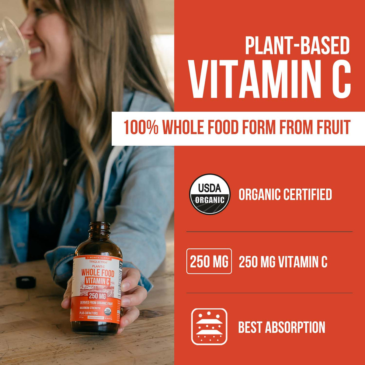 Plant-C: Whole Food Vitamin C Liquid