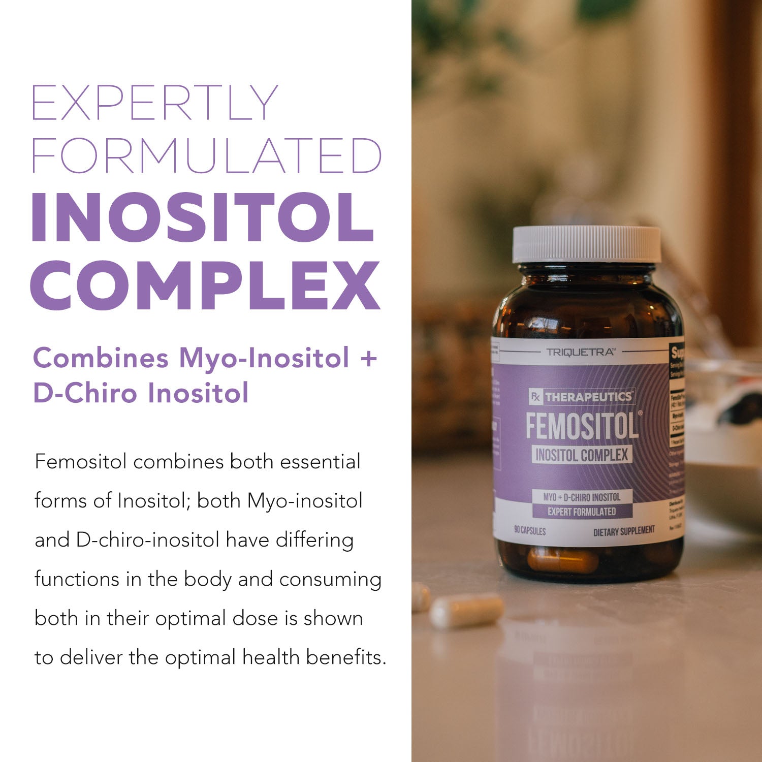 Femositol Capsules - Inositol Complex - Triquetra™