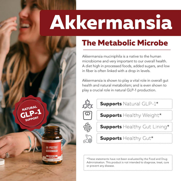 AK-Postbio: Akkermansia Probiotic 30 Billion TFU