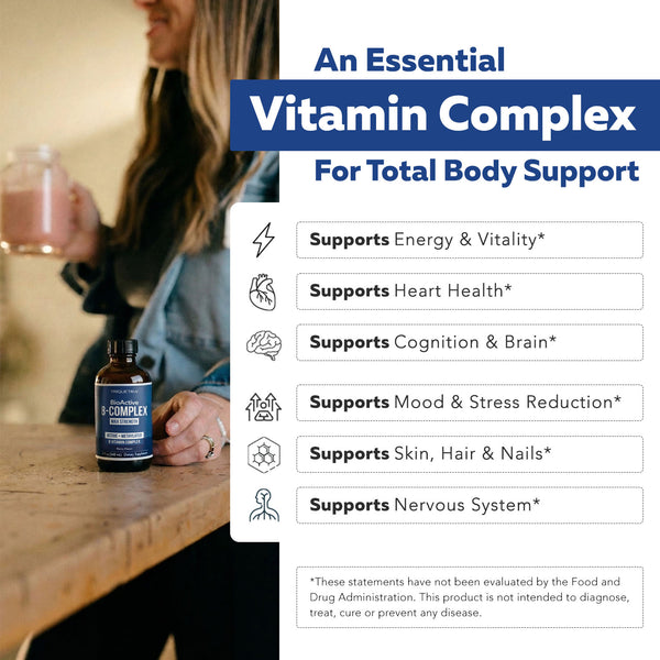 BioActive Vitamin B Complex Liquid (8 oz)