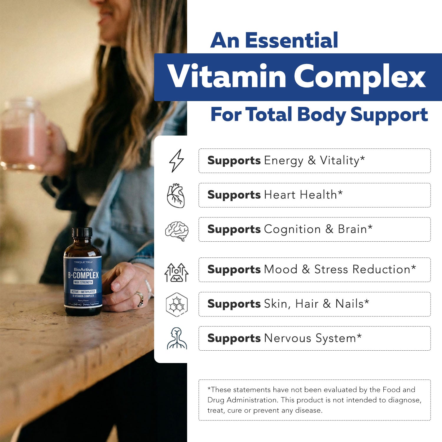 BioActive Vitamin B Complex Liquid (8 oz)