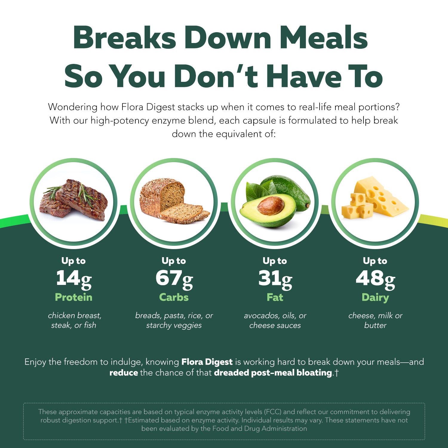 Flora Digest – Digestive Enzymes Plus Probiotics – Triquetra™