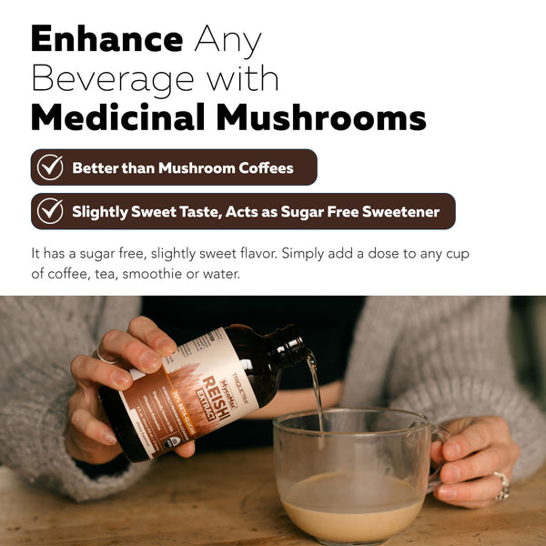 MycoMax Reishi Mushroom Extract - 70% Beta Glucans