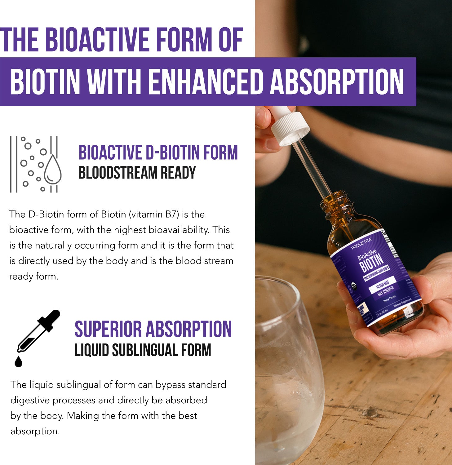 Liquid Sublingual Biotin