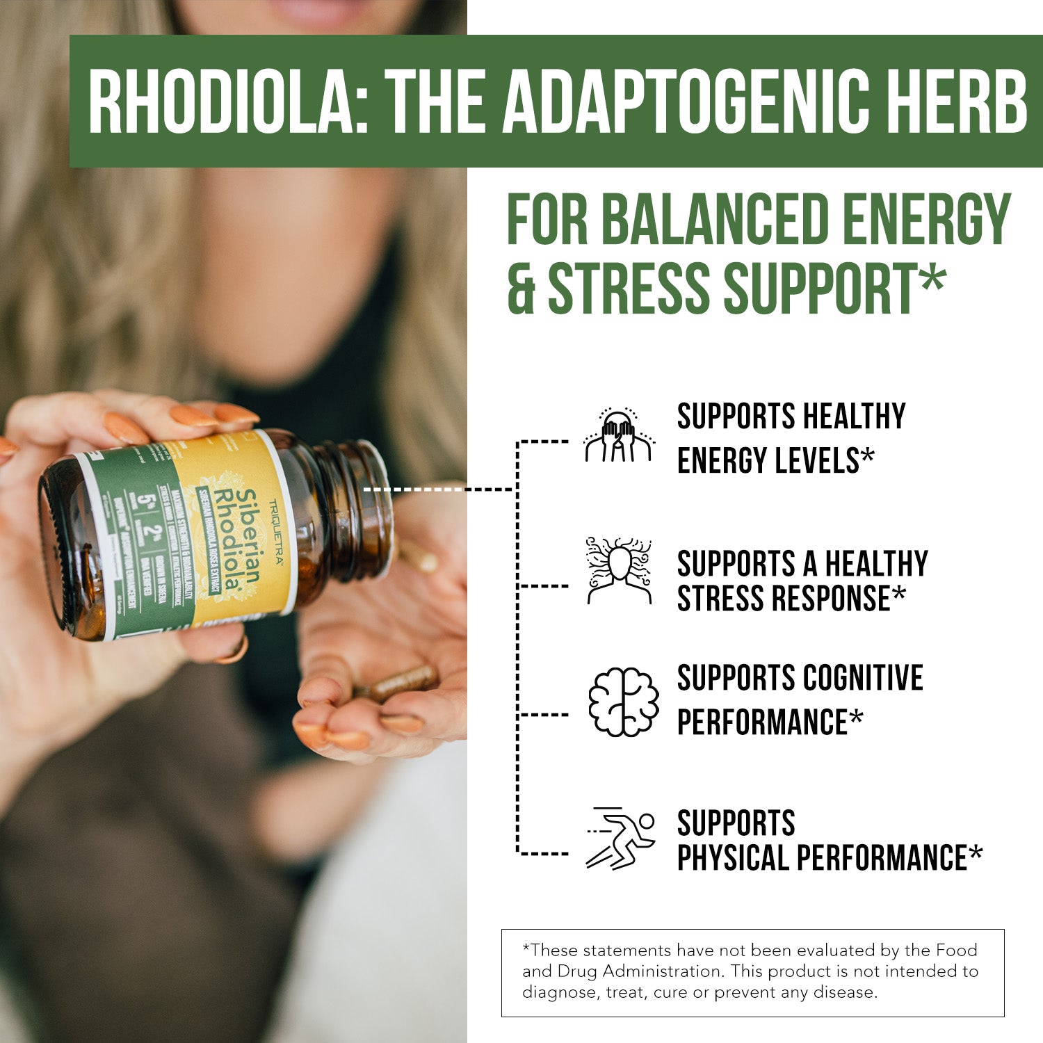 Siberian Rhodiola (Rhodiola Rosea Extract)
