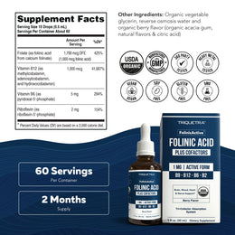 FolinicActive™ Liquid Folinic Acid + B Complex