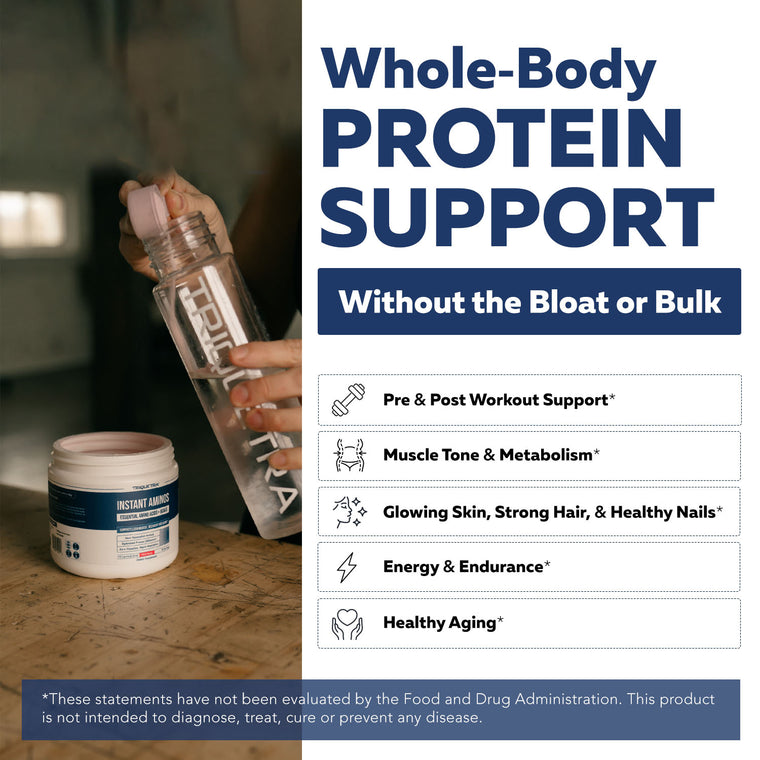 Instant Aminos Powder - EAA + BCAA | Next Generation Aminos