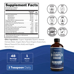 BioActive Vitamin B Complex Liquid (8 oz)