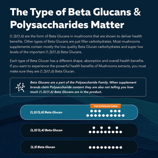 MycoMax Mushroom Complex - 70% Beta Glucans