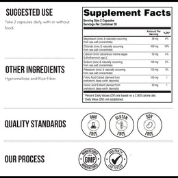 Ionic Lytes™ Electrolyte Mineral Complex with Fulvic & Humic Acid - Capsules