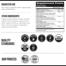 Organic Plant-D3 + K2 10000 IU Capsules