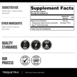 AK-Postbio: Akkermansia Probiotic 30 Billion TFU