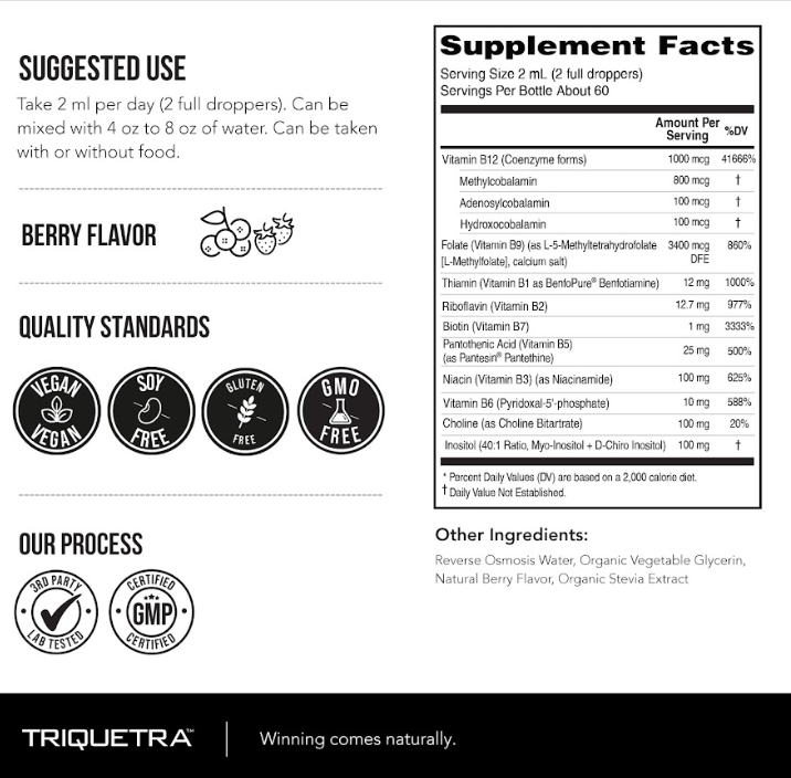 BioActive Vitamin B Complex Liquid