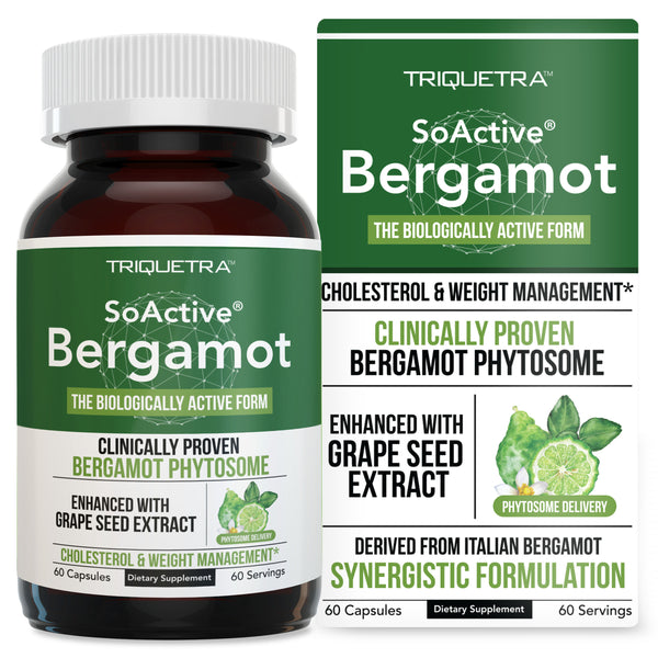 SoActive Bergamot: 2.5X More Effective, Italian Citrus Bergamot Phytosome