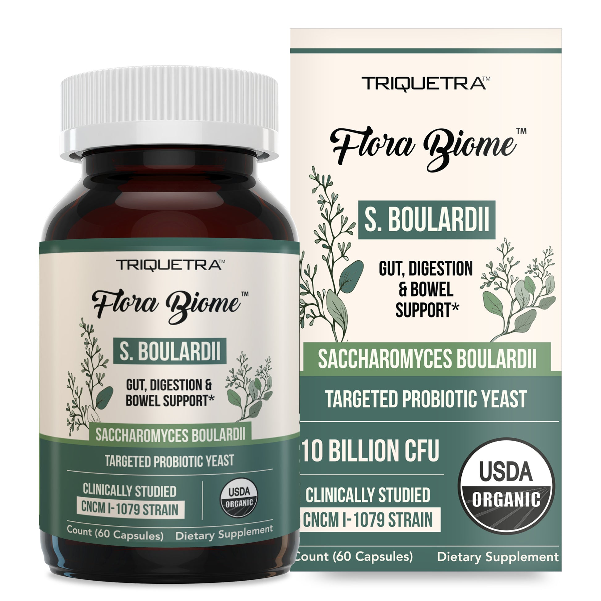 Organic Saccharomyces Boulardii - 10 Billion CFU