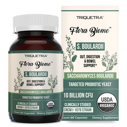 Organic Saccharomyces Boulardii - 10 Billion CFU
