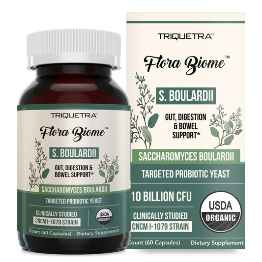 Organic Saccharomyces Boulardii - 10 Billion CFU