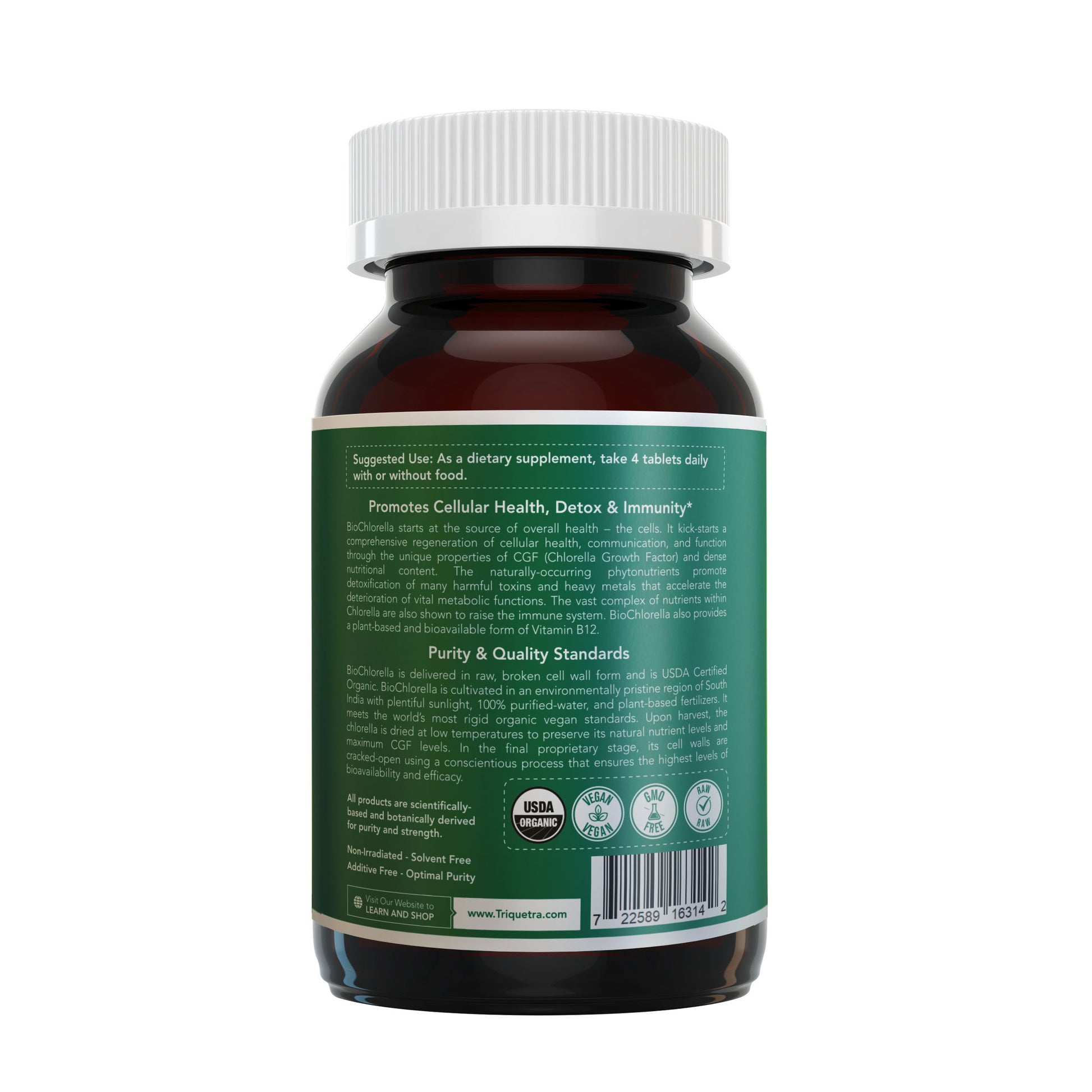 Organic BioChlorella Tablets