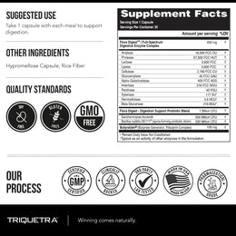 Flora Digest – Digestive Enzymes Plus Probiotics