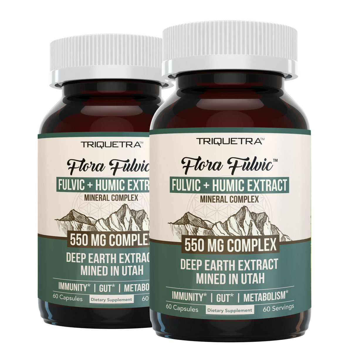 z Flora Fulvic Capsules | Fulvic Acid + Humic