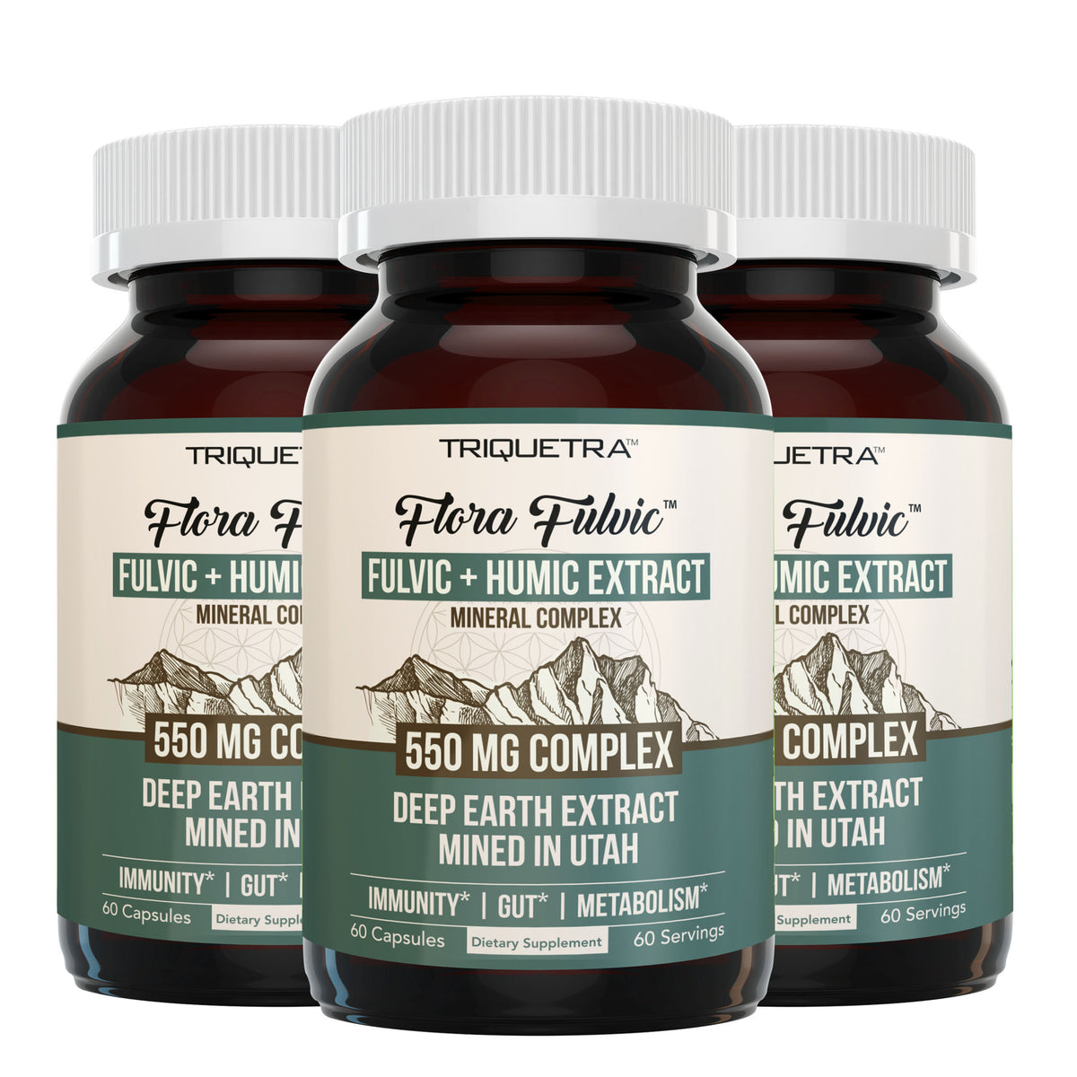 z Flora Fulvic Capsules | Fulvic Acid + Humic