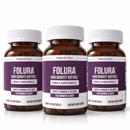 Folura™ Saw Palmetto Hair Density Softgels - 3 Pack*