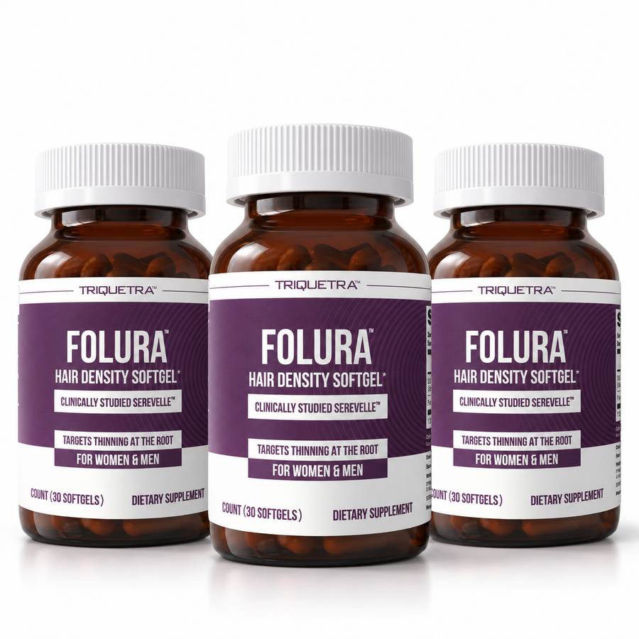 Folura™ Saw Palmetto Hair Density Softgels - 3 Pack*