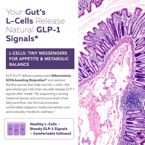 GLP-Pro | GLP-1 Probiotic & Postbiotic*