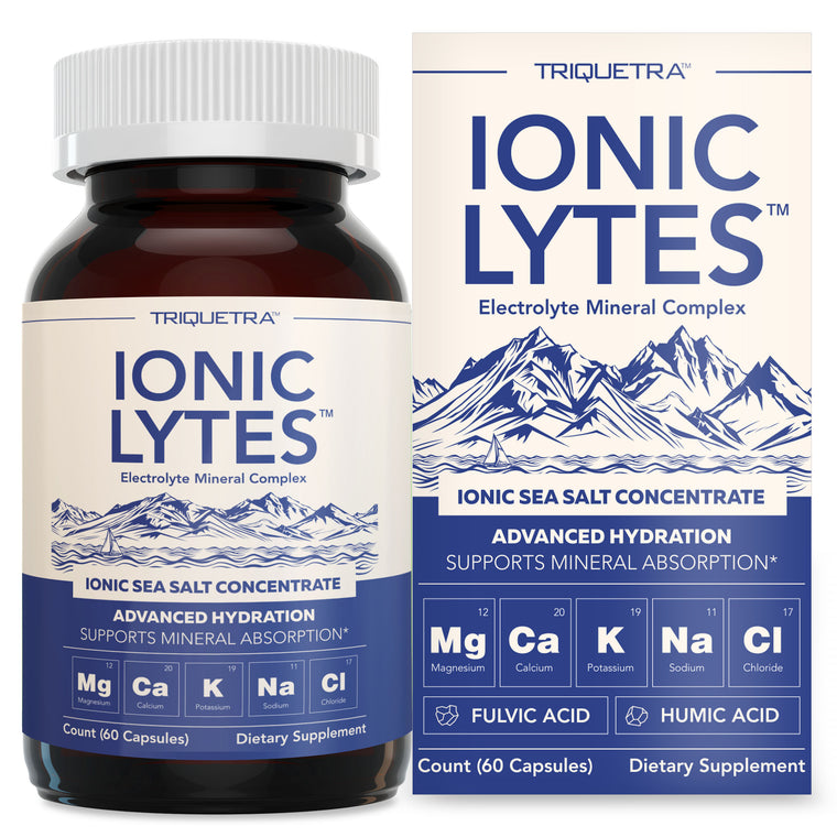 Ionic Lytes™ Electrolyte Mineral Complex with Fulvic & Humic Acid - Capsules