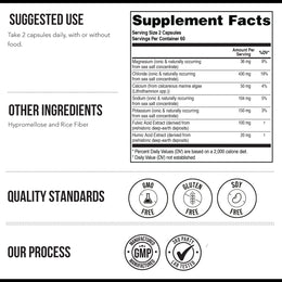 Ionic Lytes™ Electrolyte Mineral Complex with Fulvic & Humic Acid - Capsules