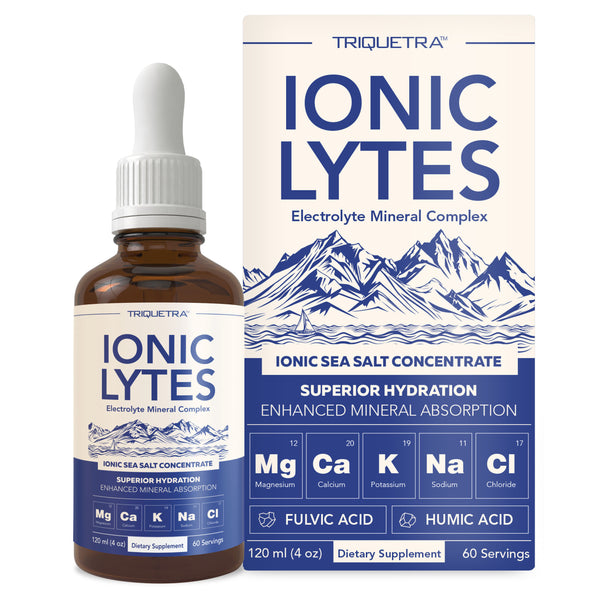 Ionic Lytes™ Electrolyte Mineral Complex with Fulvic & Humic Acid - Liquid