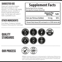 Ionic Iron Liquid Supplement