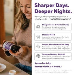Triquetra Health Mental-Mag benefits — sharper focus deeper sleep steadier mood stronger memory