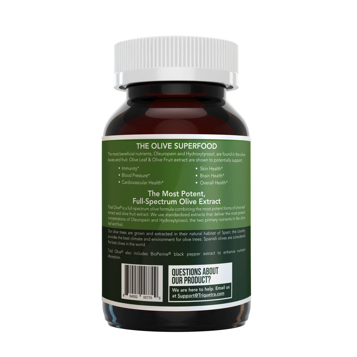 Total Olive (Olive Leaf Extract + Olive Fruit Extract)