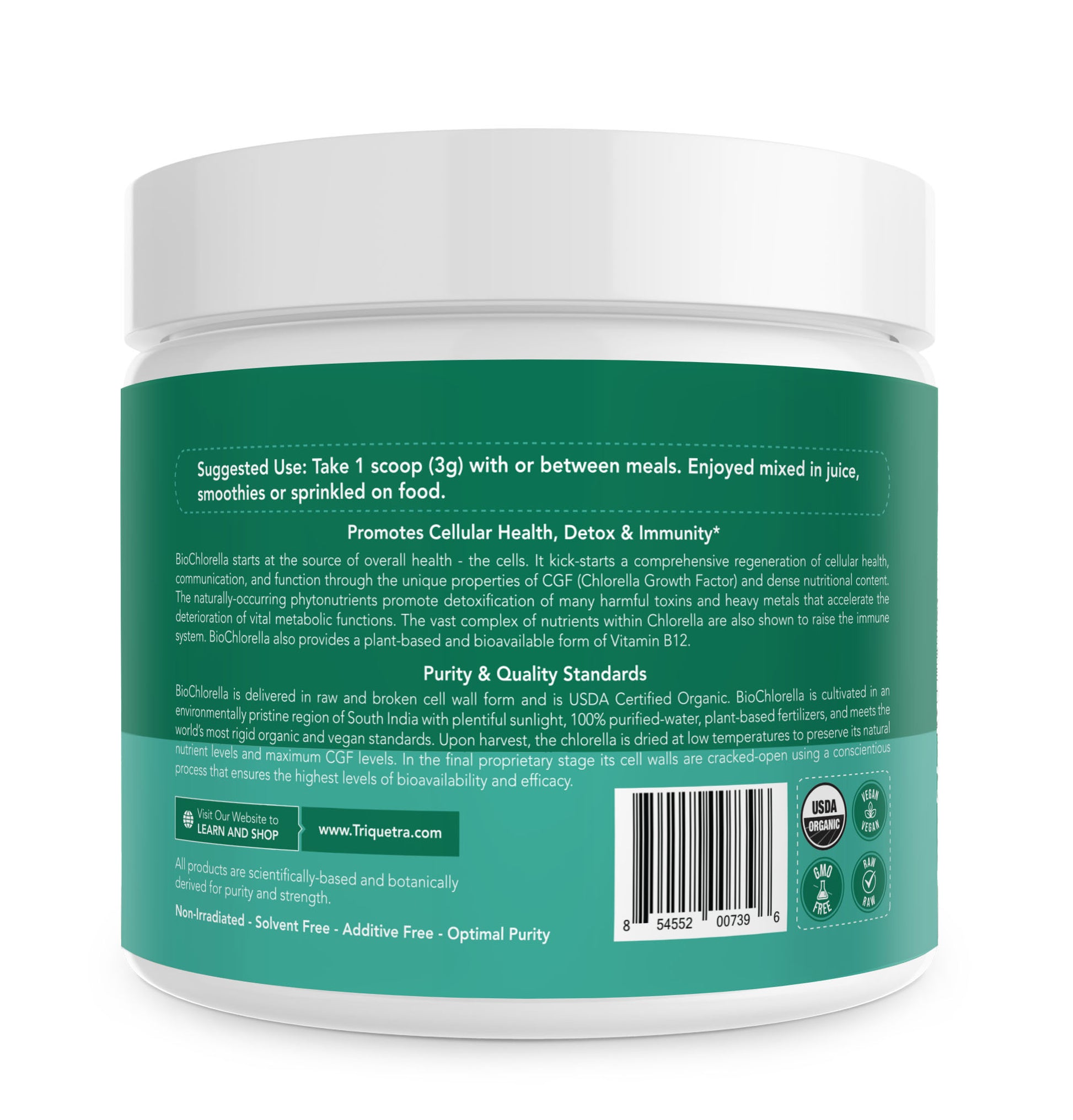 Organic BioChlorella Powder