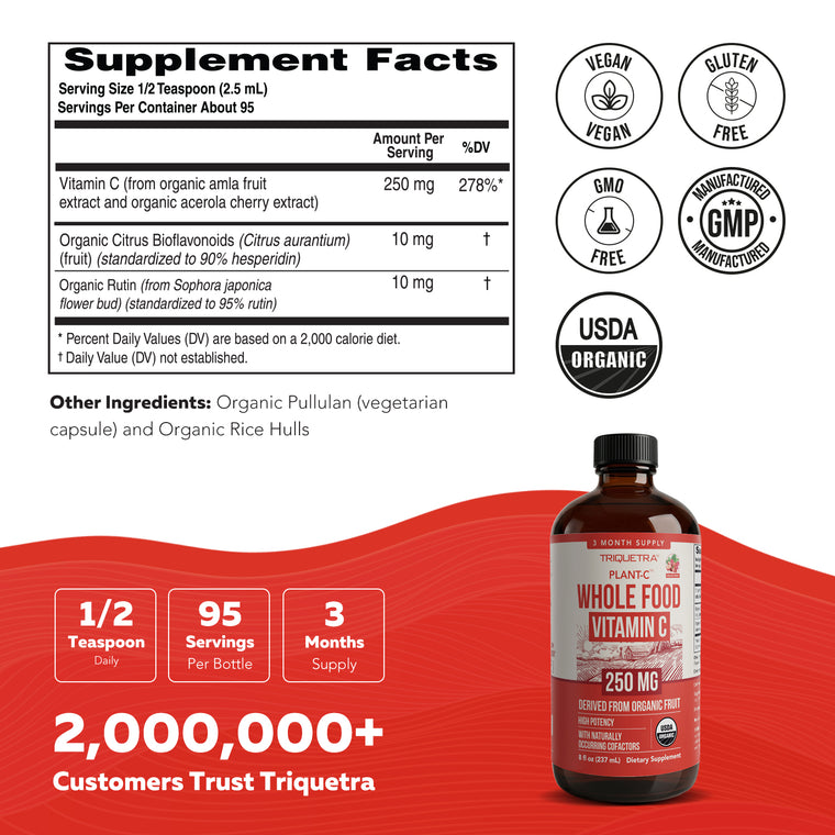 Plant-C: Whole Food Vitamin C Liquid