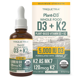 Plant-D3 + K2 5,000 IU D3 Strength
