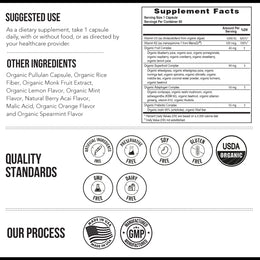 Organic Plant-D3 + K2 5000 IU Capsules
