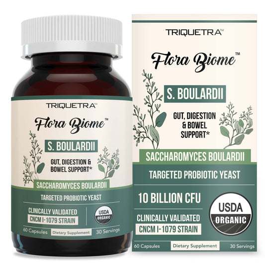 Organic Saccharomyces Boulardii - 10 Billion CFU
