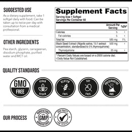 TQ-Advanced Black Seed Oil Softgels